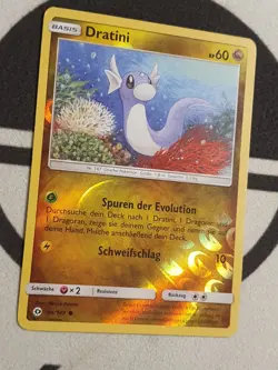 Dratini 94/149 Sonne & Mond Set Reverse Holo Pokemon Karte Pokemon Deutsch TCG - Image 4