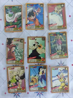 46 Regular Cards Dragon Ball Z Power Level Super Battle Cardass Part 7/8/9 - Image 1