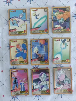 46 Regular Cards Dragon Ball Z Power Level Super Battle Cardass Part 7/8/9 - Image 3