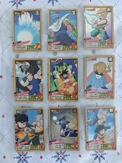 46 Regular Cards Dragon Ball Z Power Level Super Battle Cardass Part 7/8/9 - Image 5