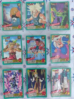 28 Regular Cards Dragon Ball Z Power Level Super Battle Cardass Part 10 - Image 1
