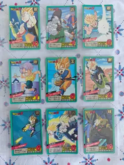 28 Regular Cards Dragon Ball Z Power Level Super Battle Cardass Part 10 - Image 3