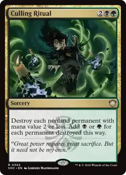 MTG Culling Ritual [Secrets of Strixhaven Commander] Near Mint Magic - Image 1