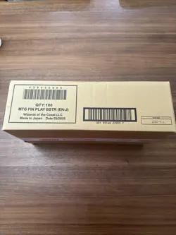 Magic: The Gathering Final Fantasy Play Booster Case Sealed - Image 1
