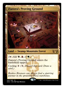 Ziatora's Proving Ground 261 R Streets of New Capenna NM - Image 1