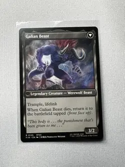 Magic: The Gathering Final Fantasy Vincent Valentine 0125 - Image 2