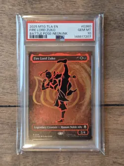 2025 MTG AVATAR: THE LAST AIRBENDER #360 FIRE LORD ZUKO PSA 10 - Image 3
