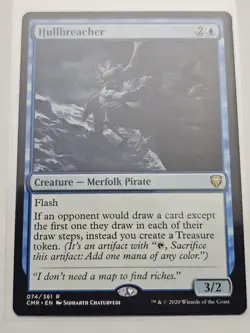 Mtg - Hullbreacher - Commander Legends (CMR) - Rare - #74 - NM - Image 1
