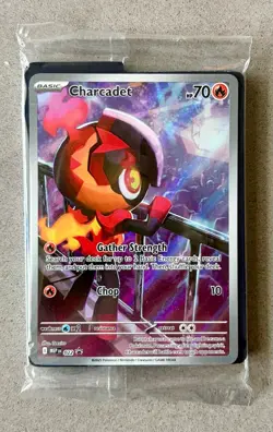 Pokemon Sealed Charcadet 22 Mega Evolutions Black Star Promo Rare New Clean - Image 1