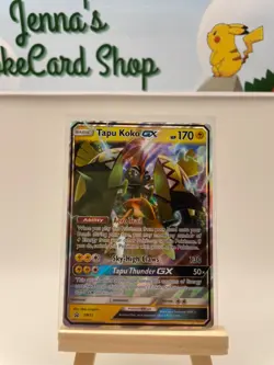 Tapu Koko GX (SM33) - Sun & Moon Blackstar Promo - Pokemon TCG - NM - Image 1