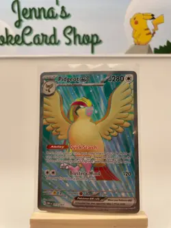 Pidgeot EX (217/197) - Obsidian Flames - Pokemon TCG - NM - Image 1