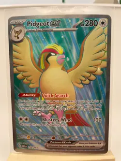 Pidgeot EX (217/197) - Obsidian Flames - Pokemon TCG - NM - Image 2