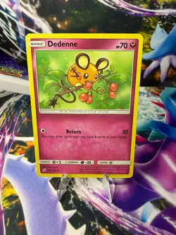 DEDENNE 145/236 UNIFIED MINDS Uncommon Pokemon - Image 1