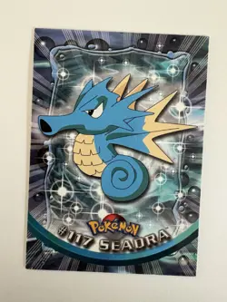 Seadra # 117 - Topps Series Blue Logo Pokemon Card NH - LP - Image 1