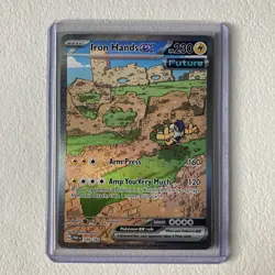 Iron Hands ex 248/182 Special Illustration Rare Paradox Rift Pokemon - Image 1