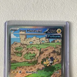 Iron Hands ex 248/182 Special Illustration Rare Paradox Rift Pokemon - Image 3