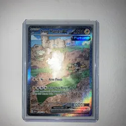 Iron Hands ex 248/182 Special Illustration Rare Paradox Rift Pokemon - Image 4