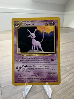 Pokemon TCG Espeon Neo Discovery 20/75 Non-Holo Rare - Image 1