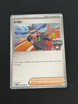 Judge 076/088 Pokemon TCG Los Angeles Regionals Promo Card - Image 1
