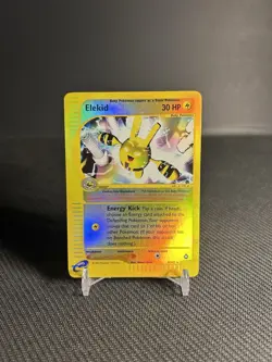 Pokemon TCG Elekid 9/147 Aquapolis Reverse Holo NM - Image 1