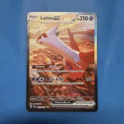 Pokemon TCG Latias ex Sv08 Surging Sparks Spec Illus Rare Holo 239/191 EN - Image 1