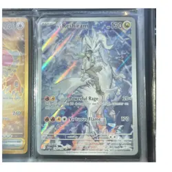 N's Reshiram 167/159 Illus Rare Holo English Sv09 Journey Together - Image 1