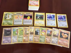Vintage Pokemon Base Set Card Lot - WOTC - Shadowless - Image 2