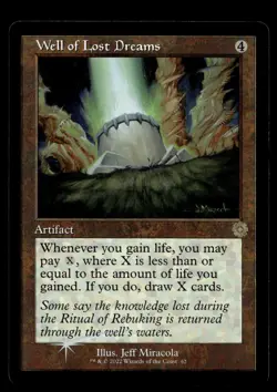 Well of Lost Dreams 62 Foil R The Brothers' War: Retro Frame Artifacts - Image 1