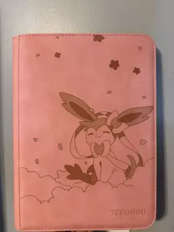 pokemon Laser Engraved Sylveon Binder Minor Damage - Image 1