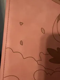 pokemon Laser Engraved Sylveon Binder Minor Damage - Image 2