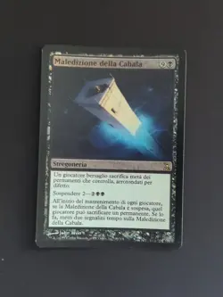 MTG Foil Curse of the Cabal Spanish Time Spiral Card 99 - Image 1