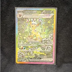 The Pokemon Company Leafeon ex 144/151 Special Illustration Rare Holo 270 HP Ve… - Image 1