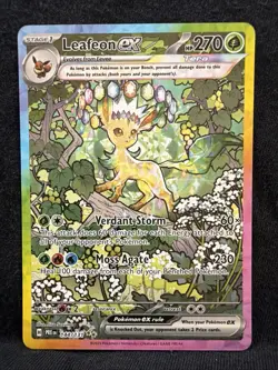 The Pokemon Company Leafeon ex 144/151 Special Illustration Rare Holo 270 HP Ve… - Image 3