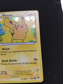 NM Pikachu Holo 42/146 Promo Pokemon Card XY - Image 4