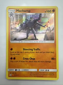 Machamp 13/18 - Detective Pikachu Rare - HOLO - Pokemon TCG - Image 1