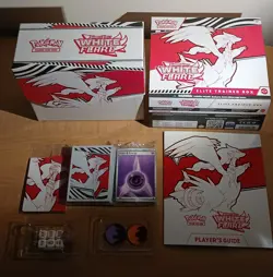Pokemon White Flare Elite Trainer Box ETB **Opened** No Packs Or Promo. - Image 1