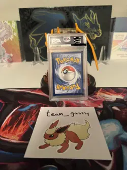 Pokemon TCG SV08 Surging Sparks Pikachu EX 219/191 Ultra Rare PSA 9 Mint - Image 3