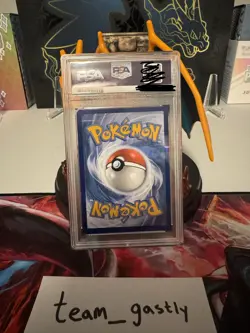 Pokemon TCG SV08 Surging Sparks Pikachu EX 219/191 Ultra Rare PSA 9 Mint - Image 4