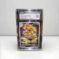Pokemon Alakazam Mega Symphonia Art Rare Holo CGC 10 - Image 1