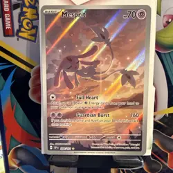 Pokemon Mesprit 204/191 SV08 Surging Sparks Full Art Holo Illustration Rare Eng - Image 1
