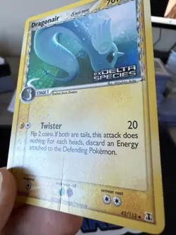 Pokemon Dragonair 42/113 EX Delta Species Reverse Holo Stamped Pokemon Card - Image 2
