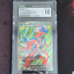 The Pokemon Company Koraidon ex 231/198 SV01 Full Art Holo CGC 10 2023 - Image 1