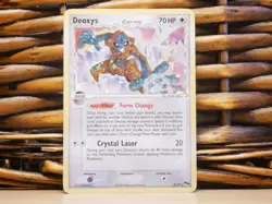 Pokemon DEOXYS 2/17 HOLO RARE SWIRL | HP Heavy Play | POP Series 4 | 2006 - Image 1