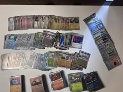 425+ Sleeved Pokemon Holo & Reverse Holo Lot - Modern English Bulk Cards C/UC/R - Image 2