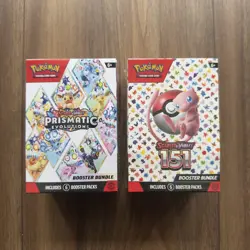 Pokemon TCG: Scarlet & Violet 151 & Prismatic Booster Bundle - Image 1