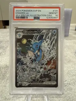 Pokemon TCG Kingdra EX 131 Promo Shrouded Fable - PSA 10 - Image 1