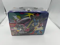 2025 POKEMON TCG COLLECTOR TREASURE CHEST LUNCH BOX TIN NEW/SEALED - Image 1