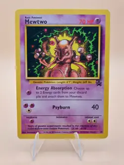 Mewtwo Pokemon Black Star Promo #14 WOTC 2000 - Image 1