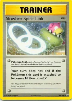Slowbro Spirit Link 86/108 XY Evolutions Uncommon NM Pokemon TCG - Image 1
