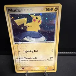 The Pokemon Company Pikachu 12/17 POP Series 5 Rare Holo 50HP Lightning Ball - Image 1